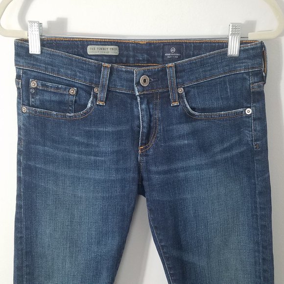 AG The Tomboy Crop Relaxed Straight - Picture 2 of 10